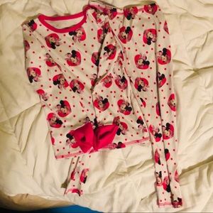 2T/3T Disney Minnie Mouse Cuddl Duds